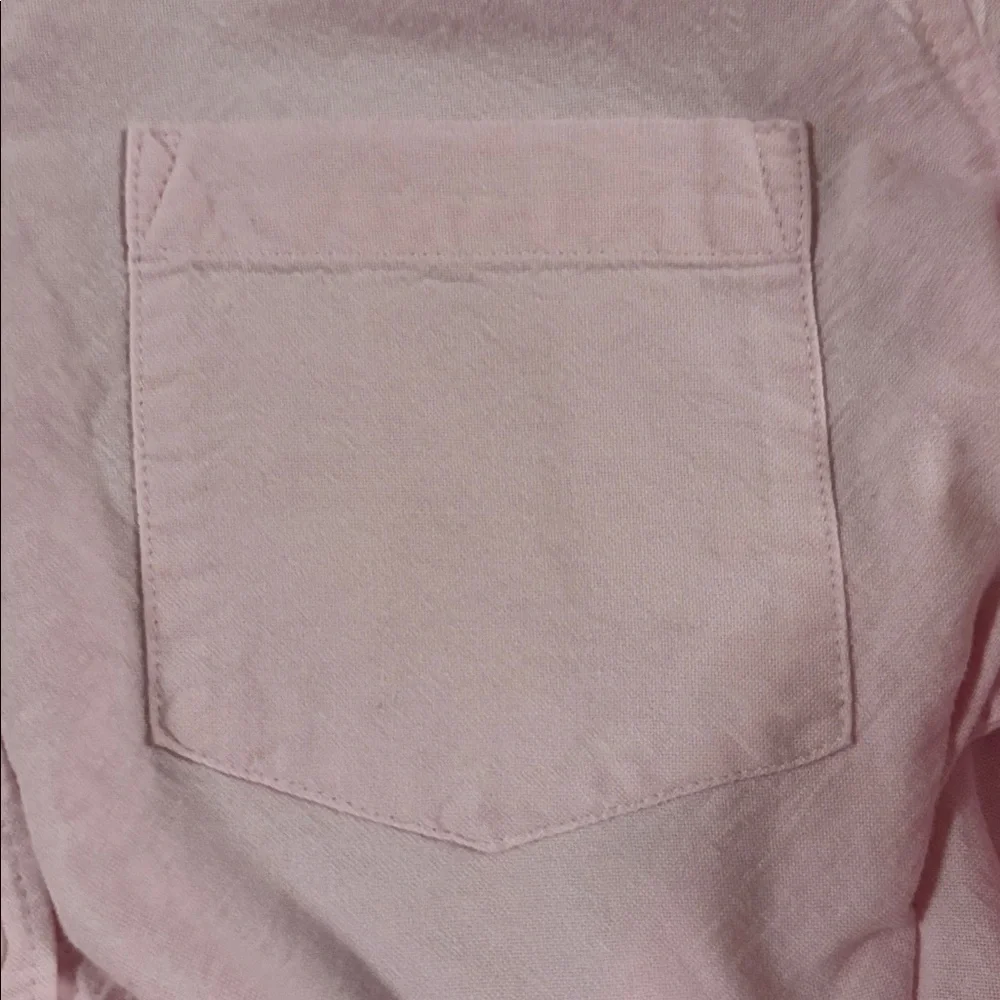 Croft & Barrow Light Pink Button-Up Shirt - Picture 3 of 8